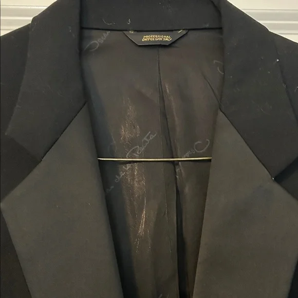 Classic Black Men's Tuxedo Jacket - Picture 2 of 9